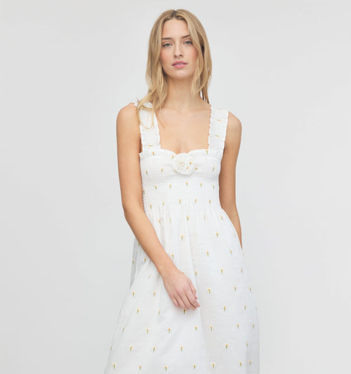 The Rosetta Nap Dress - Daisy Organza