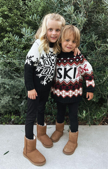 Mini Ski In Sweater ~ Ski Knit