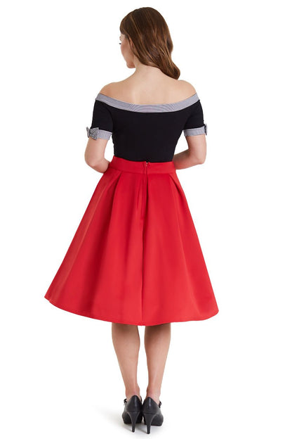 Layla Off Shoulder Black Top