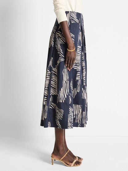 Zebra Stripe Skirt