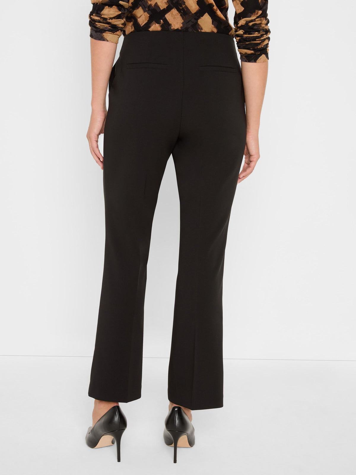 Sleek Stretch Plaza Demi Boot Ankle Pant