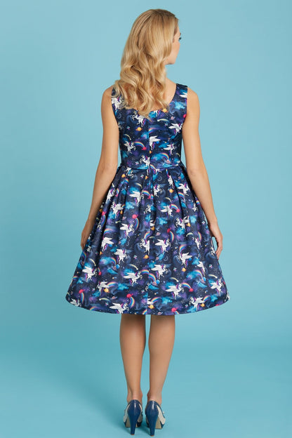 Amanda Unicorn Swing Dress