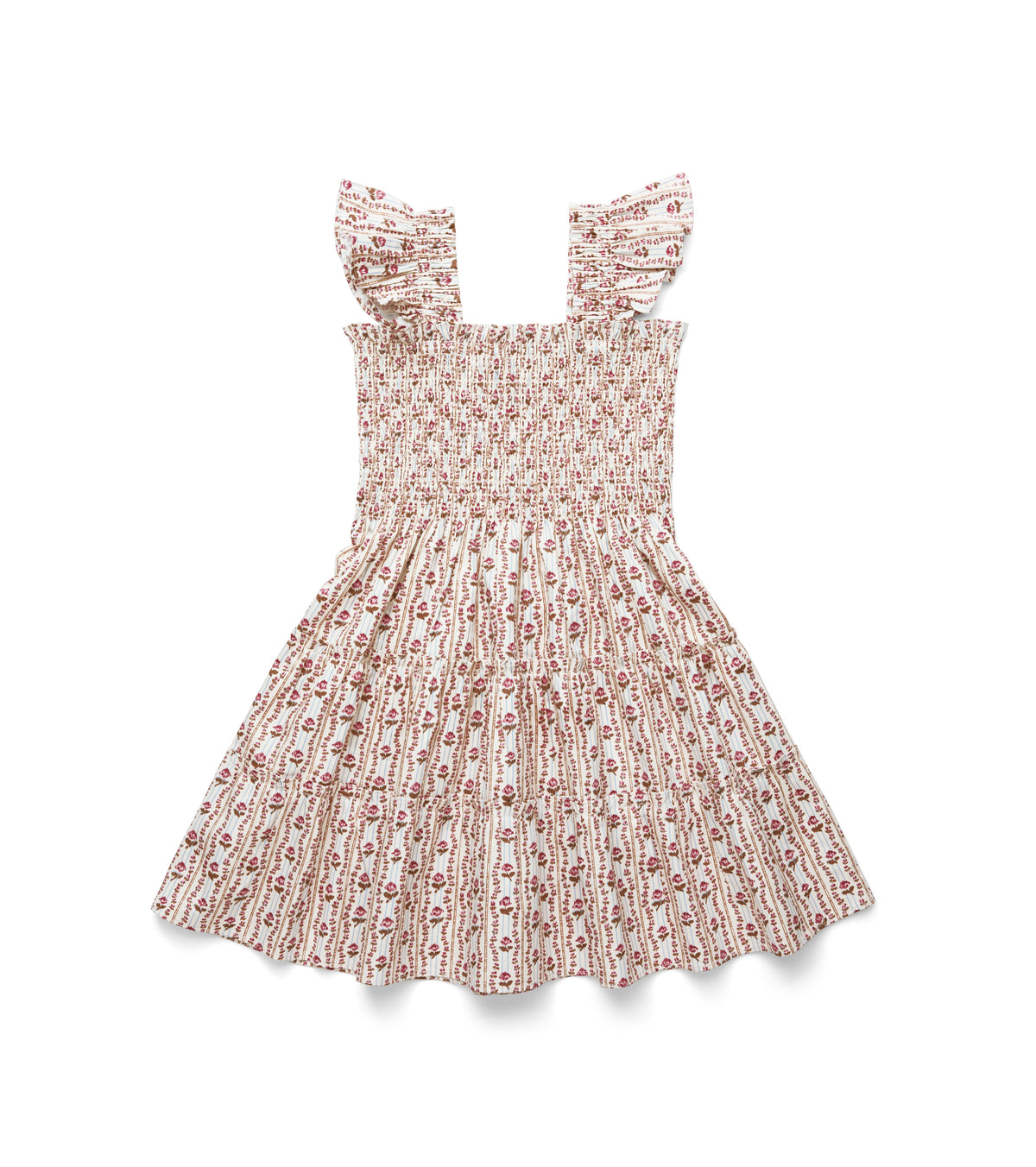 The American Girl® x Hill House Tiny Ellie Nap Dress - Felicity's Historical Print