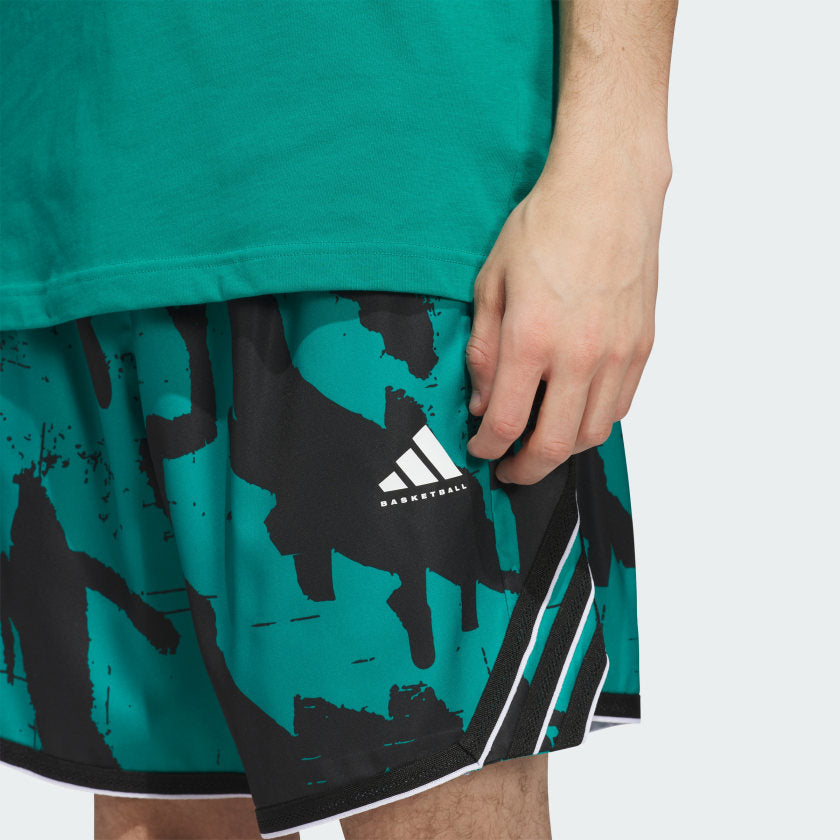 Men's adidas adidas Crazy Lite Allover Print Shorts