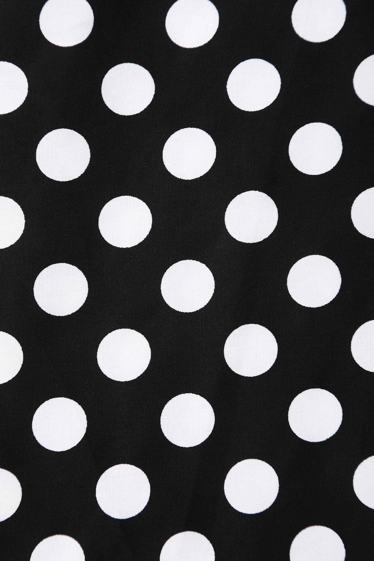 Lily Black Polka Dot Off Shoulder Dress
