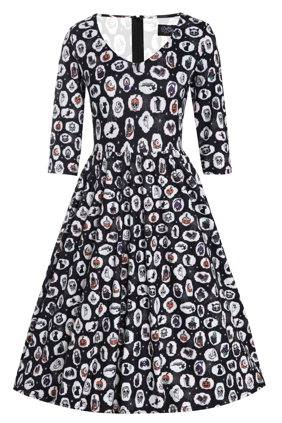Billie Spooky Witchcraft Long Sleeved Dress