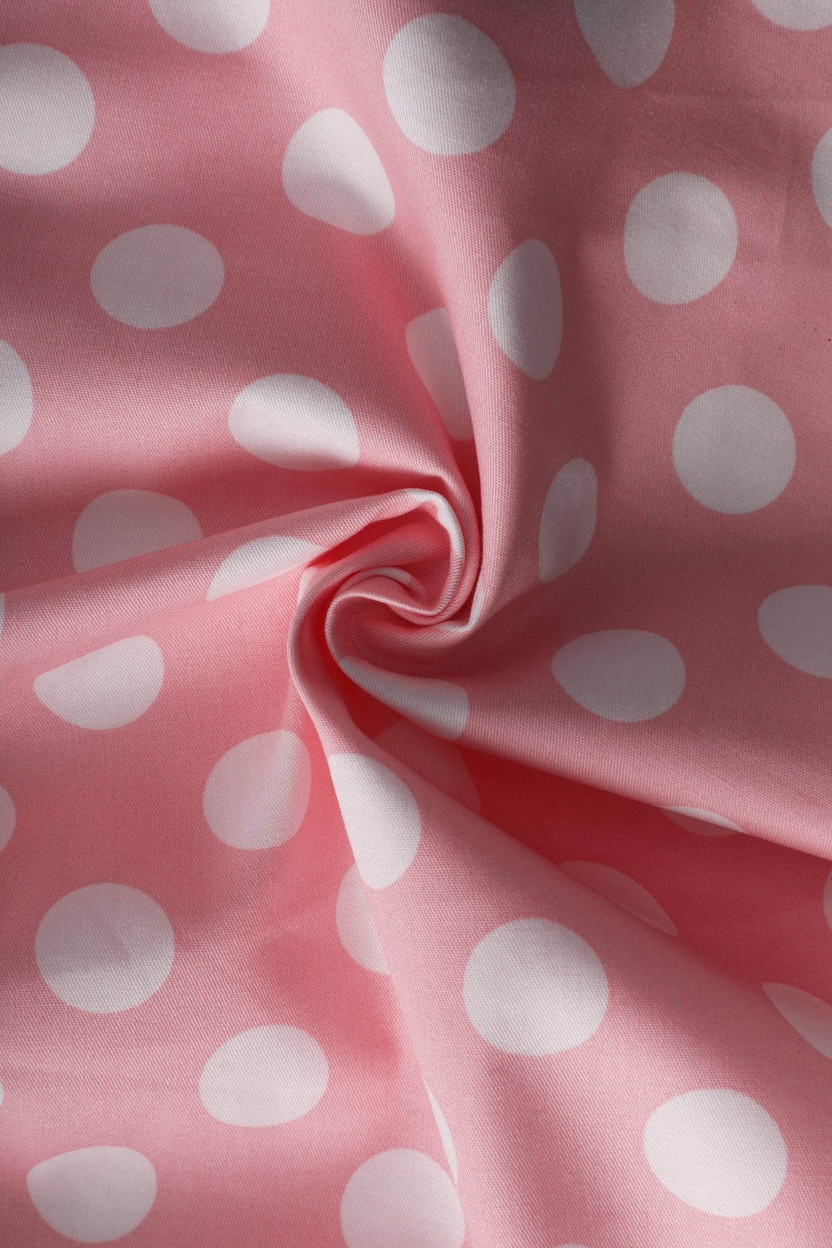 Blair Light Pink Polka Dot Mesh Dress