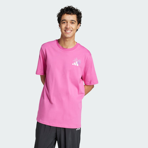 Men's adidas Lounge Pastel Embroidery Graphic Tee