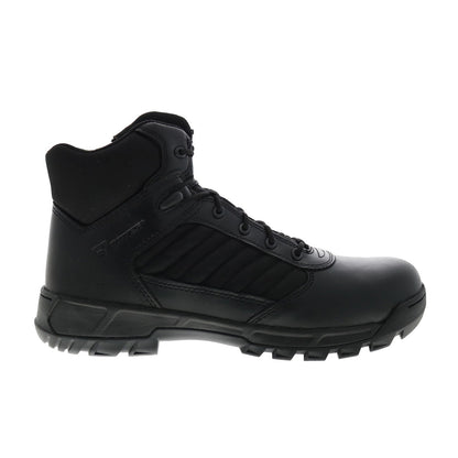 Bates Tactical Sport 2 Mid Side Zip E03161 Mens Black Leather Tactical Boots
