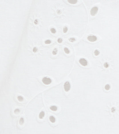 The Palmer Top - White Linen