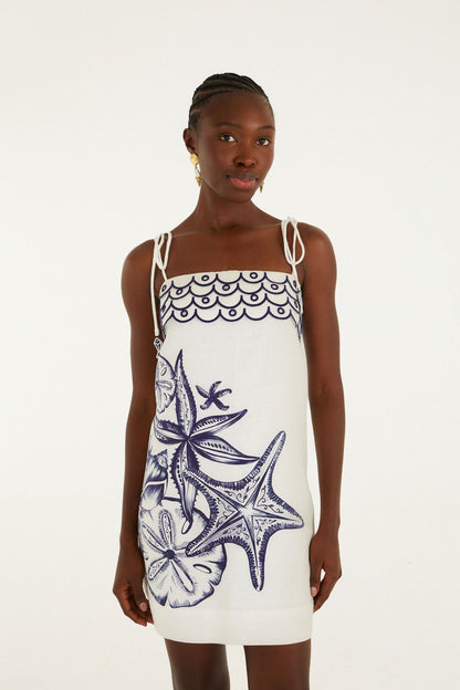 Off-White Coast Stars  Mini Dress