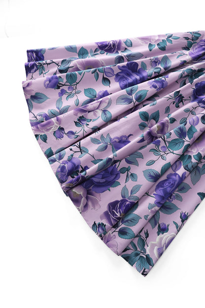 Maisie Lilac Rose Full Circle Midi Skirt