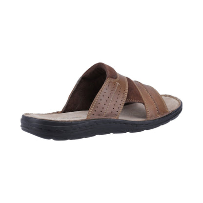 Hush Puppies Archer Mens Mule Sandal - Tan