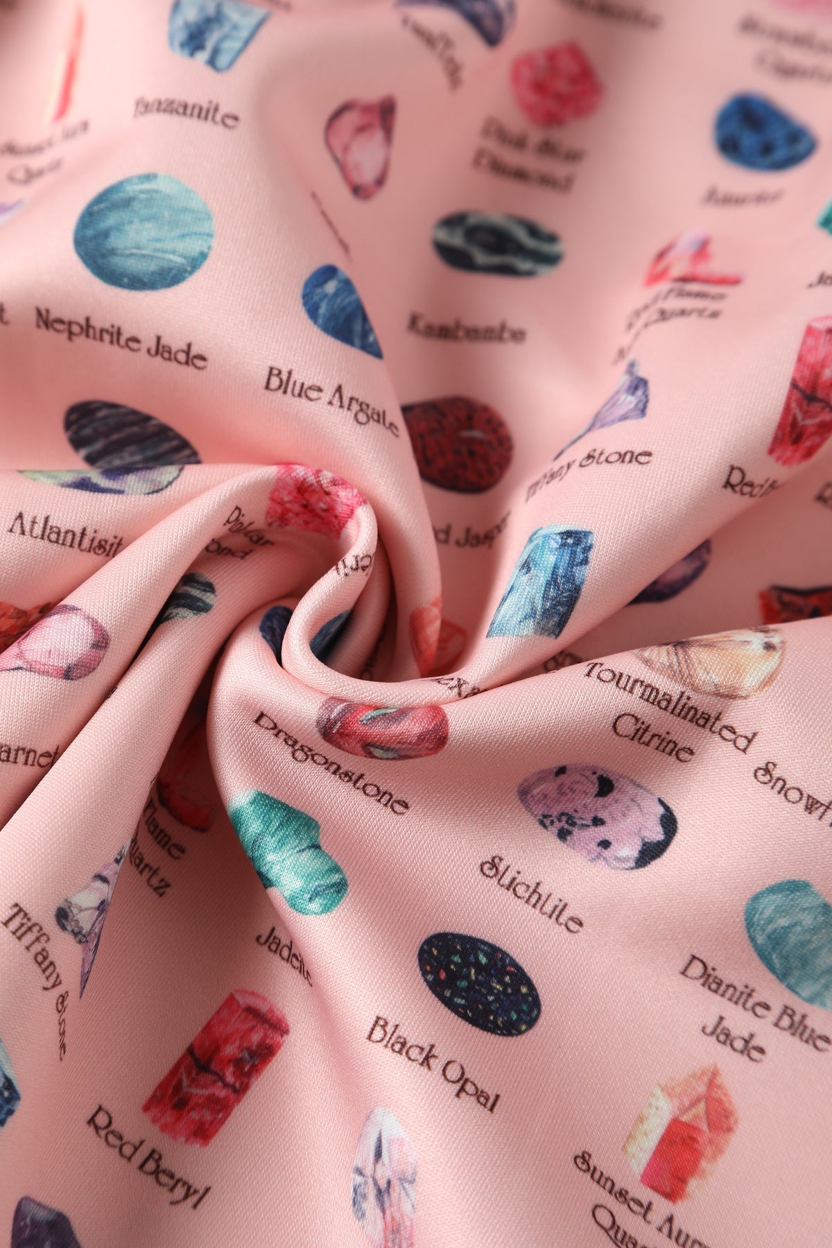 Amanda Gemstone Pink Swing Dress