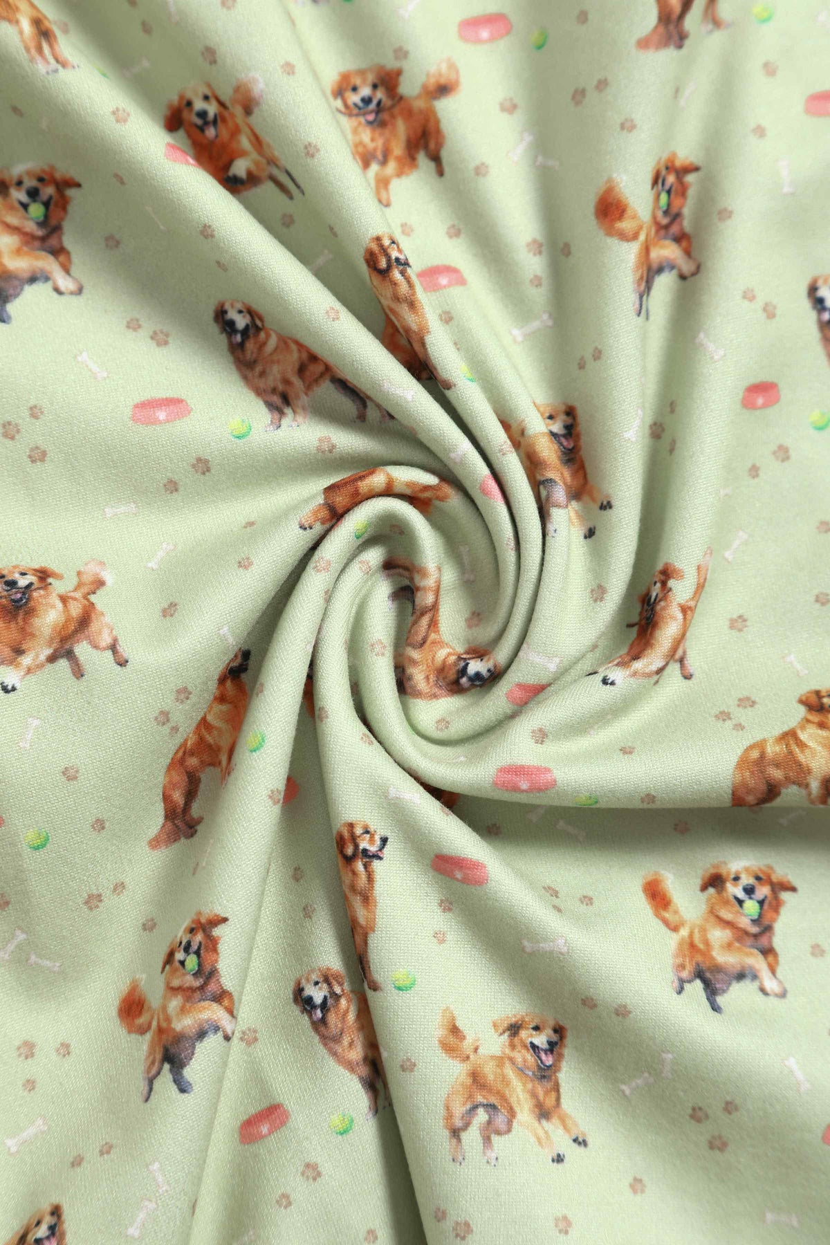 Billie Golden Retriever Sleeved Dress