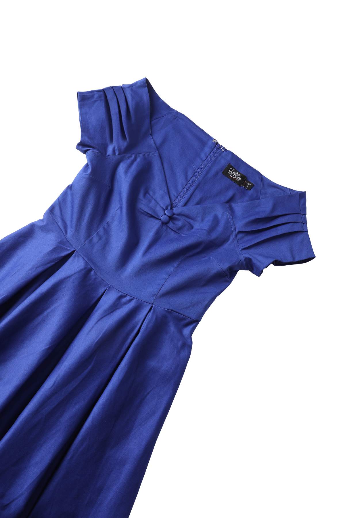 Lily Dark Blue Off Shoulder Dress