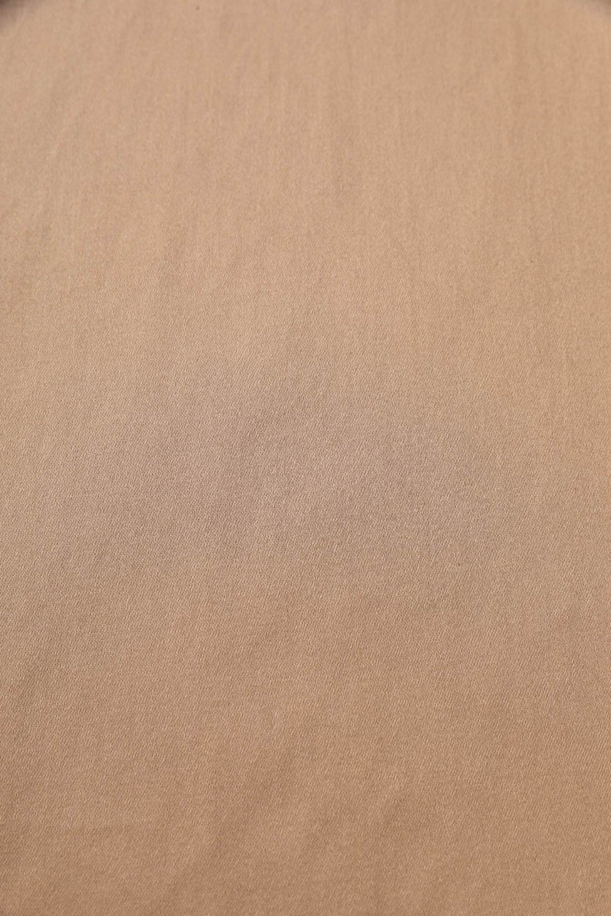 Mabel Khaki Cream Midi Shirt Dress