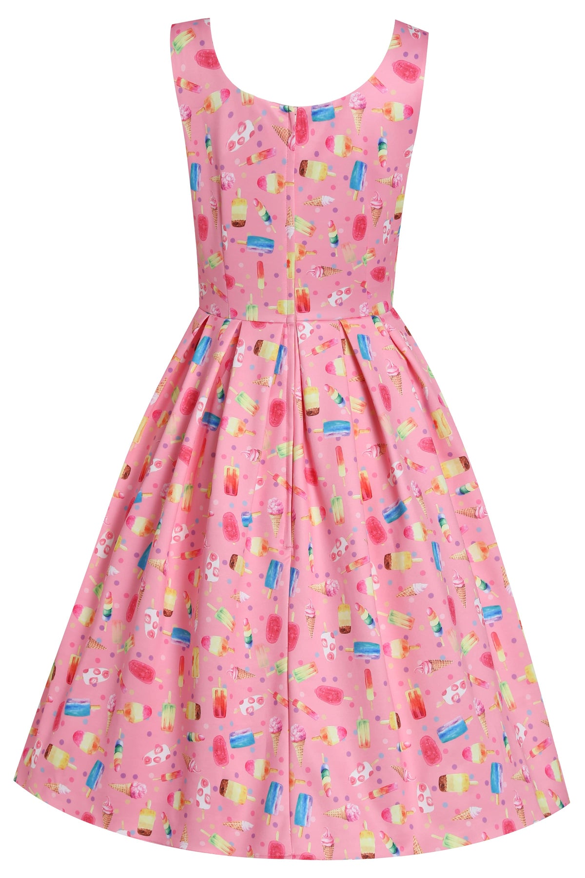 Amanda Pink Ice Lolly Swing Dress