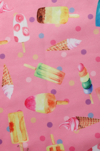 Amanda Pink Ice Lolly Swing Dress