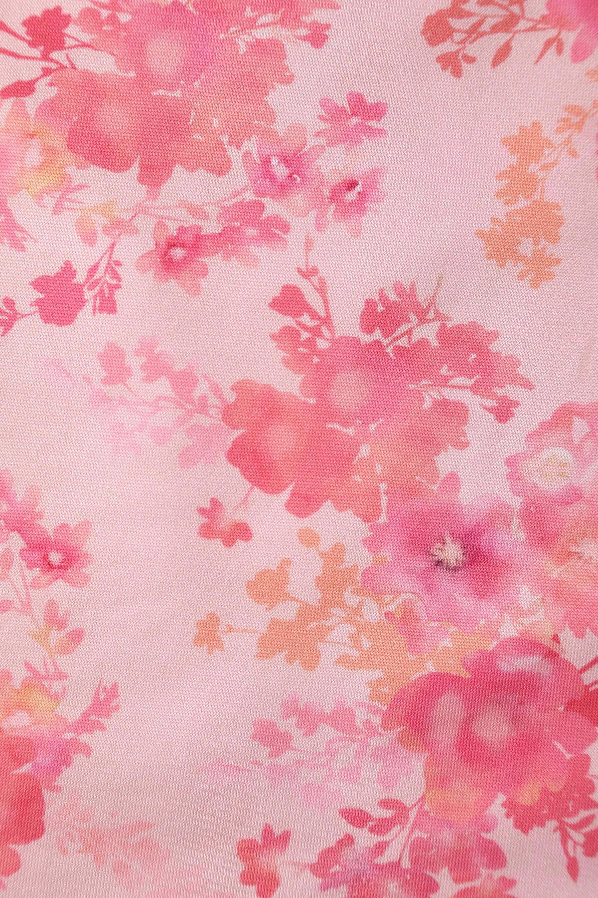 Amanda Pink Shadow Floral Swing Dress
