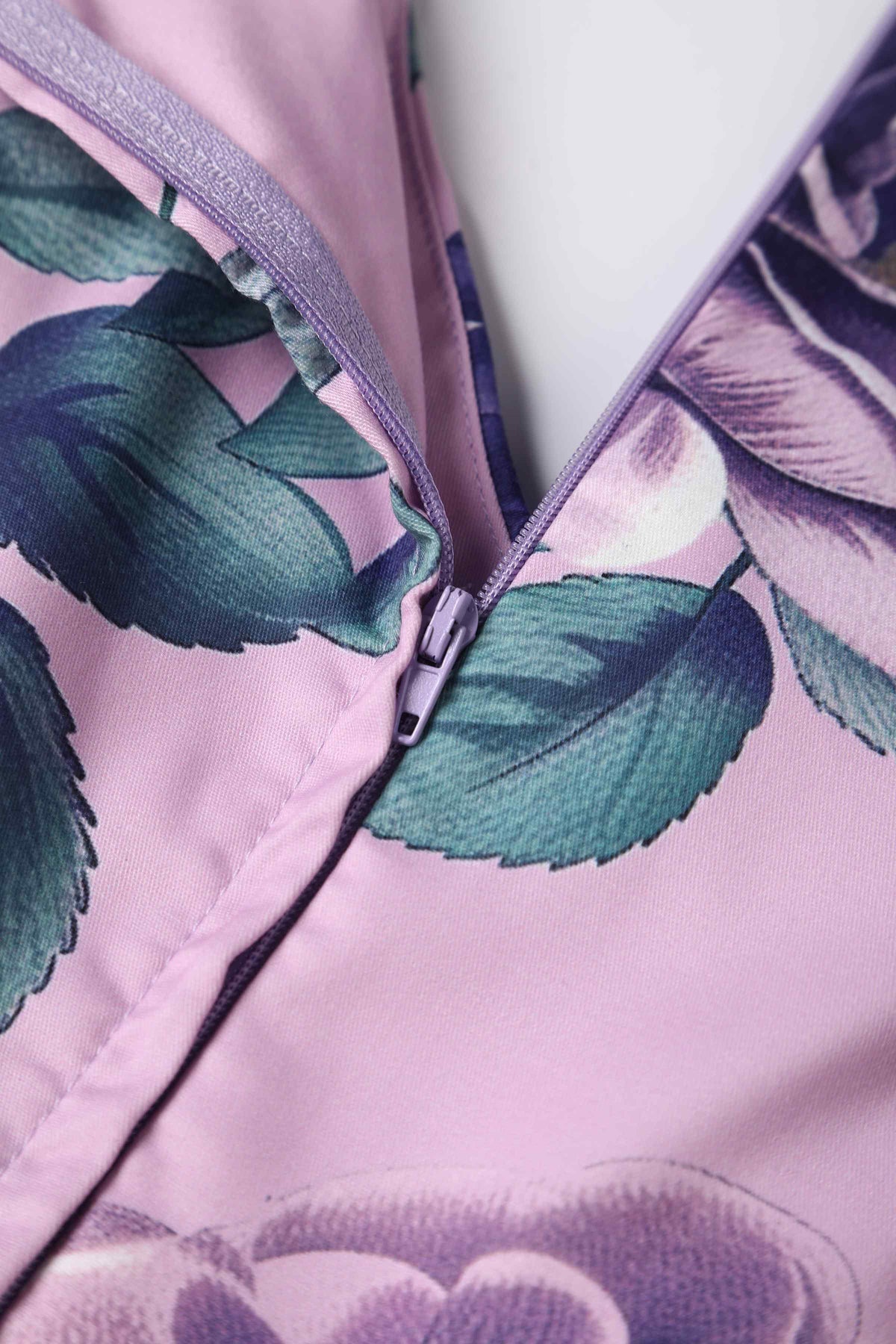 Lily Purple Rose Off Shoulder Midi Dress