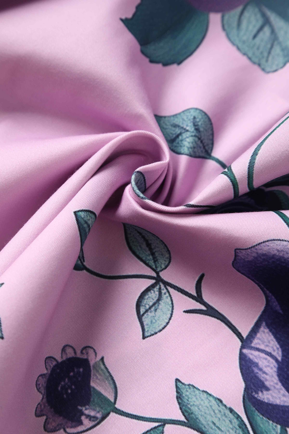 Lily Purple Rose Off Shoulder Midi Dress