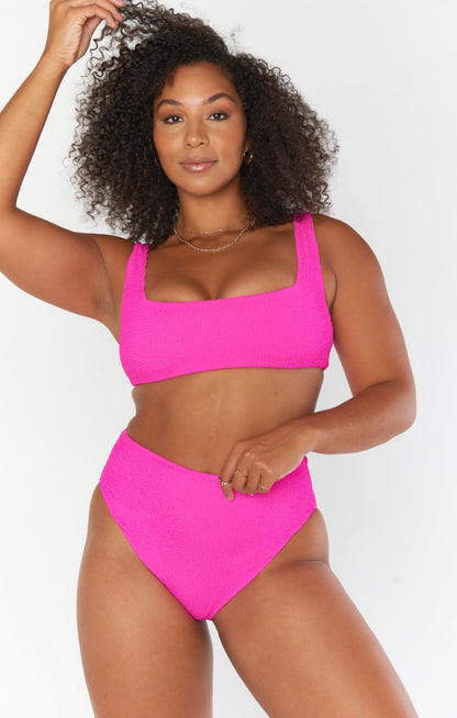 Sail Bottom ~ Hot Pink Scrunch