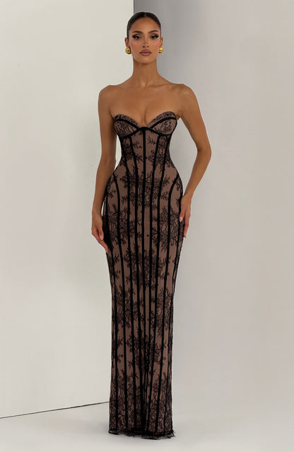 Sian Maxi Dress - Black